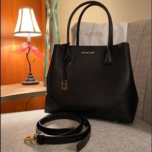 MK Mercer Gallery Medium Leather Satchel